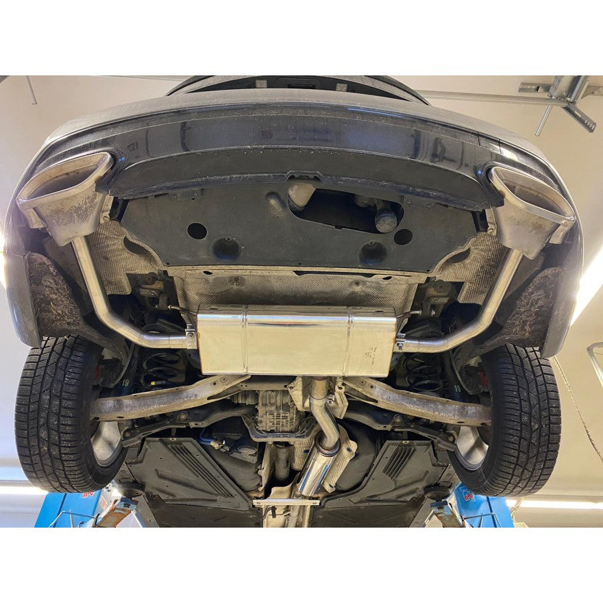 Sportschalldämpfer ohne Endrohre, inkl. (EG-) GENEHMIGUNG!