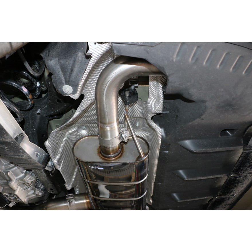 Sportschalldämpfer ohne Endrohre, inkl. (EG-) GENEHMIGUNG!