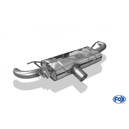 Sportschalldämpfer ohne Endrohre, inkl. (EG-) GENEHMIGUNG!