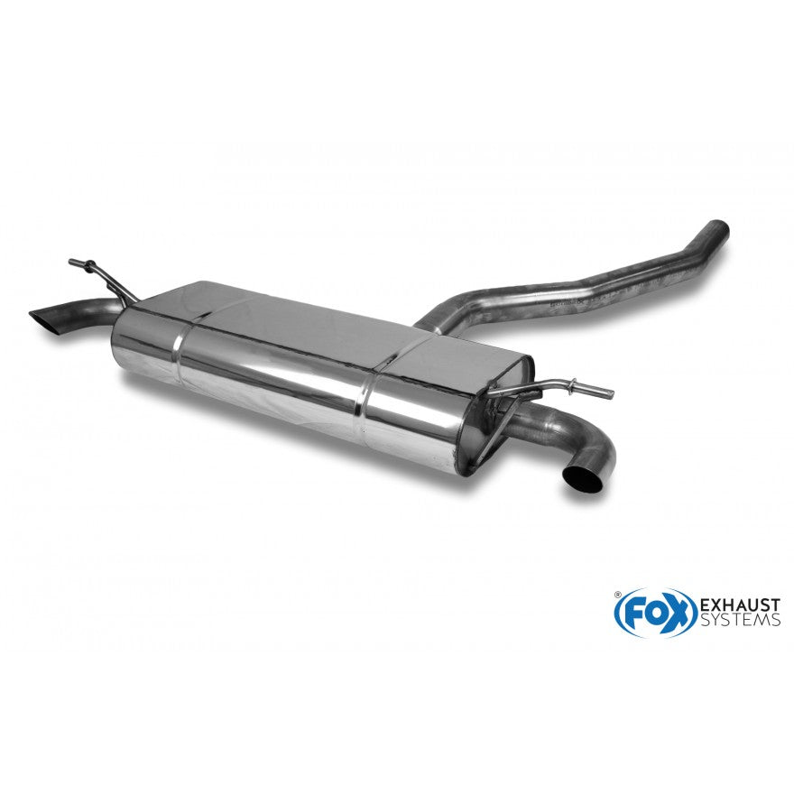 Sportschalldämpfer ohne Endrohre, inkl. (EG-) GENEHMIGUNG!