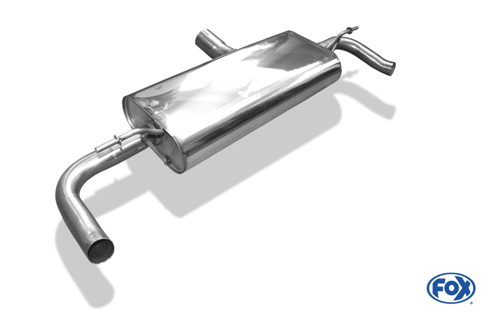 Sportschalldämpfer ohne Endrohre, inkl. (EG-) GENEHMIGUNG!