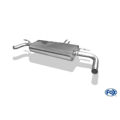 Sportschalldämpfer ohne Endrohre, inkl. (EG-) GENEHMIGUNG!