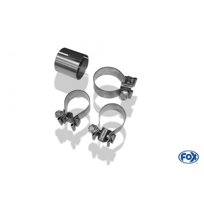 Sportschalldämpfer ohne Endrohre, inkl. (EG-) GENEHMIGUNG!