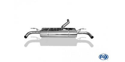 Sportschalldämpfer ohne Endrohre, inkl. (EG-) GENEHMIGUNG!