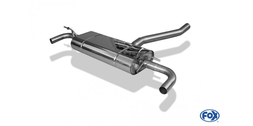 Sportschalldämpfer ohne Endrohre, inkl. (EG-) GENEHMIGUNG!