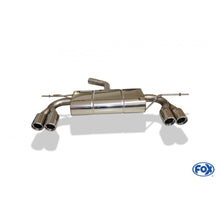 Sportschalldämpfer mit links/rechts je 2 Endrohren 76mm (Typ 17), inkl. (EG-) GENEHMIGUNG!