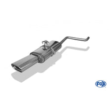 Sportschalldämpfer mit 1 Endrohr 135x80mm (Typ 53), inkl. (EG-) GENEHMIGUNG!