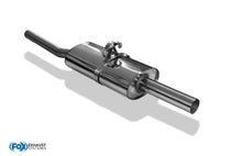 Sportschalldämpfer mit 1 Endrohr 70mm (Typ 10), inkl. TÜV-Teilegutachten!