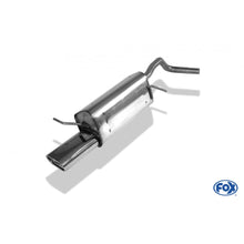 Sportschalldämpfer mit 1 Endrohr 135x80mm (Typ 53), inkl. (EG-) GENEHMIGUNG!