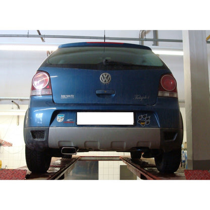 Sportschalldämpfer mit 1 Endrohr 145x65mm (Typ 59), inkl. (EG-) GENEHMIGUNG!