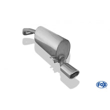 Sportschalldämpfer mit 1 Endrohr 88x74mm (Typ 32), inkl. (EG-) GENEHMIGUNG!