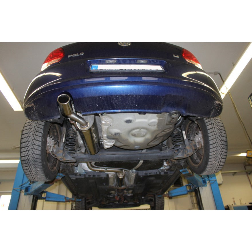 Sportschalldämpfer mit 1 Endrohr 88x74mm (Typ 32), inkl. (EG-) GENEHMIGUNG!