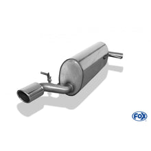 Sportschalldämpfer mit 1 Endrohr 88x74mm (Typ 32), inkl. (EG-) GENEHMIGUNG!