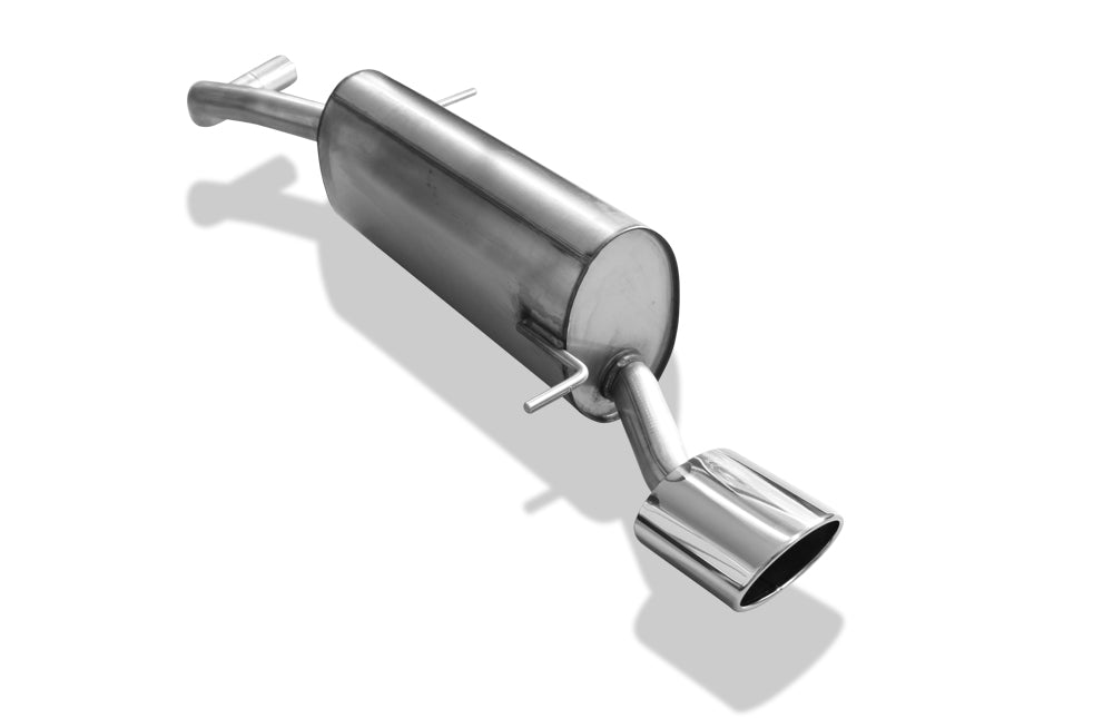 Sportschalldämpfer mit 1 Endrohr 140x90mm (Typ 32), inkl. (EG-) GENEHMIGUNG!