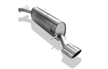 Sportschalldämpfer mit 1 Endrohr 140x90mm (Typ 32), inkl. (EG-) GENEHMIGUNG!