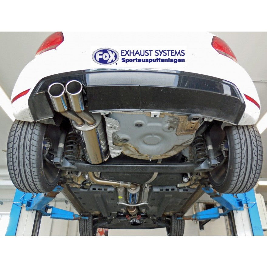Sportschalldämpfer mit 2 Endrohren 90mm (Typ 16), inkl. (EG-) GENEHMIGUNG!