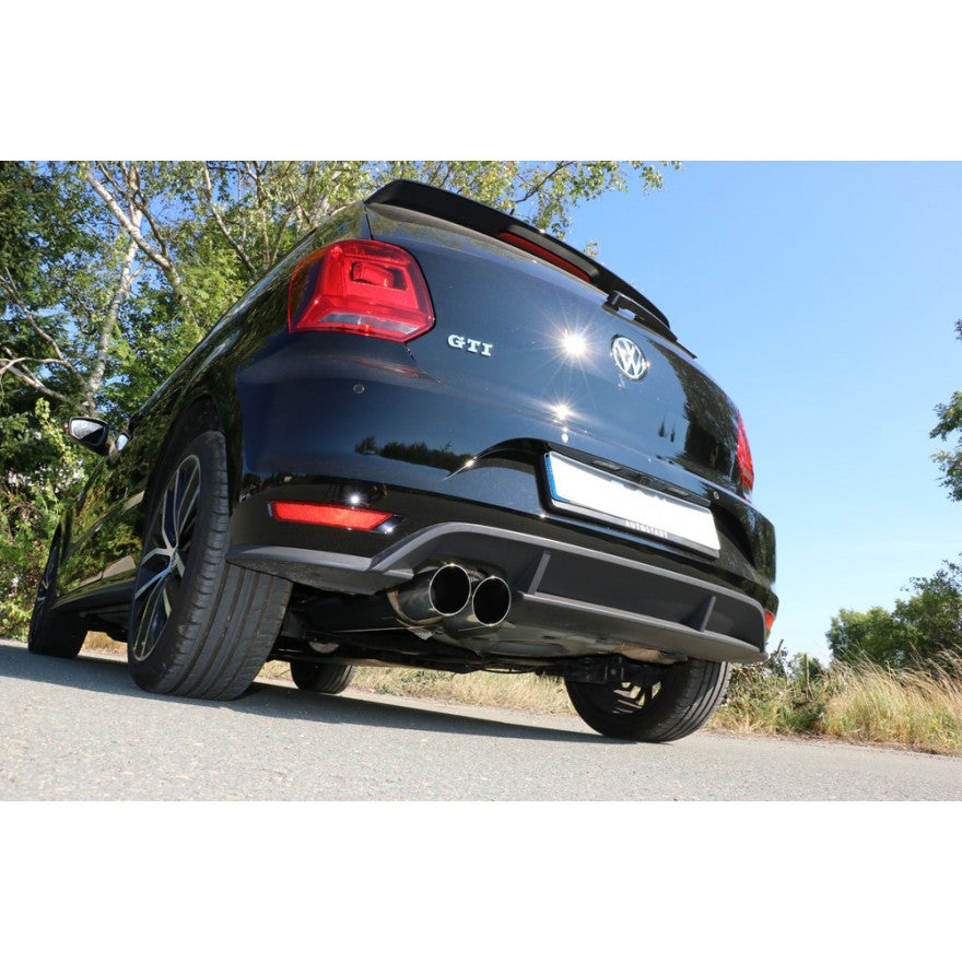 Sportschalldämpfer mit 2 Endrohren 90mm (Typ 14), inkl. (EG-) GENEHMIGUNG!