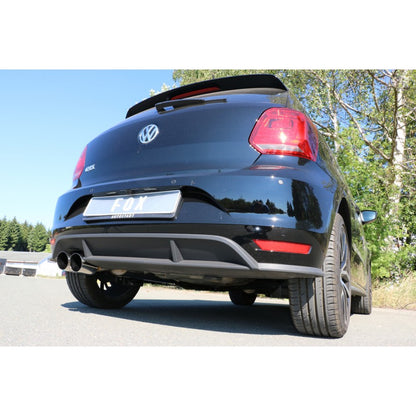 Sportschalldämpfer mit 2 Endrohren 90mm (Typ 14), inkl. (EG-) GENEHMIGUNG!