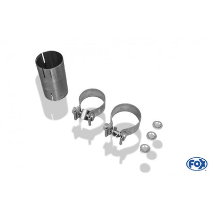 Sportschalldämpfer mit 2 Endrohren 76mm (Typ 16), inkl. (EG-) GENEHMIGUNG!