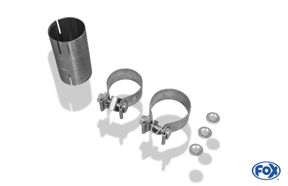 Sportschalldämpfer mit 2 Endrohren 90mm (Typ 16), inkl. (EG-) GENEHMIGUNG!