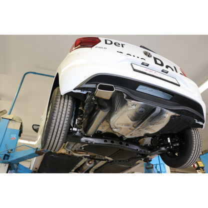 Sportschalldämpfer mit 1 Endrohr 145x65mm (Typ 59), inkl. (EG-) GENEHMIGUNG!