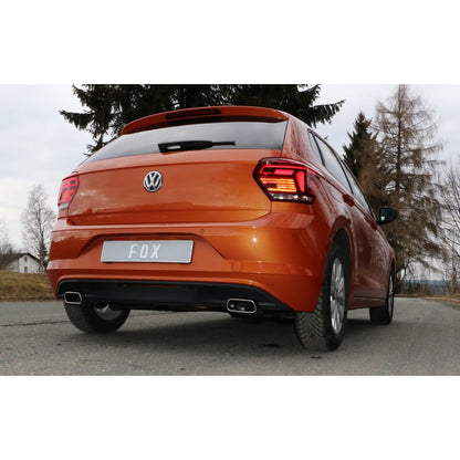 Sportschalldämpfer mit links/rechts je 1 Endrohr 145x65mm (Typ 59), inkl. (EG-) GENEHMIGUNG!