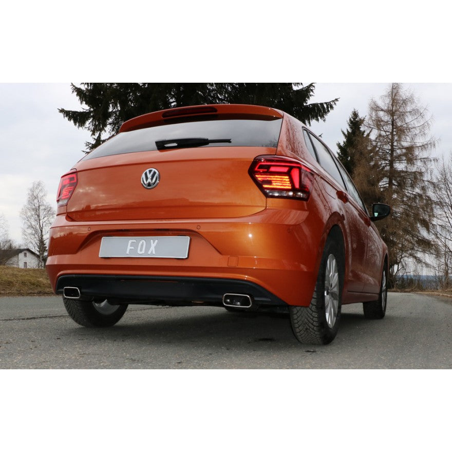 Sportschalldämpfer mit links/rechts je 1 Endrohr 145x65mm (Typ 59), inkl. (EG-) GENEHMIGUNG!