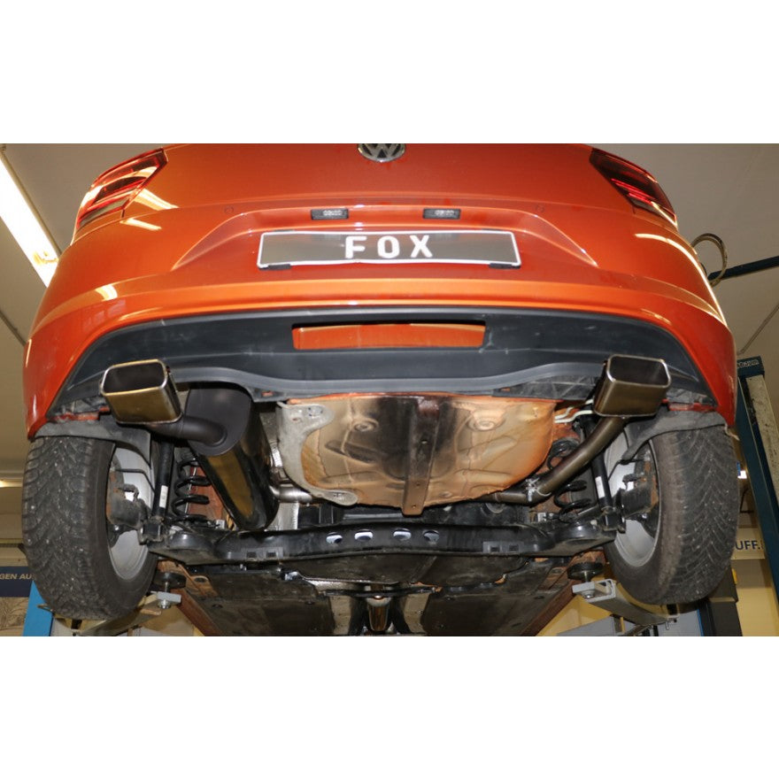 Sportschalldämpfer mit links/rechts je 1 Endrohr 145x65mm (Typ 59), inkl. (EG-) GENEHMIGUNG!