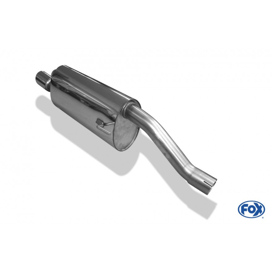 Sportschalldämpfer mit 2 Endrohren 90mm (Typ 16), inkl. (EG-) GENEHMIGUNG!