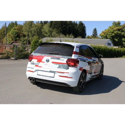 Sportschalldämpfer mit 2 Endrohren 90mm (Typ 16), inkl. (EG-) GENEHMIGUNG!