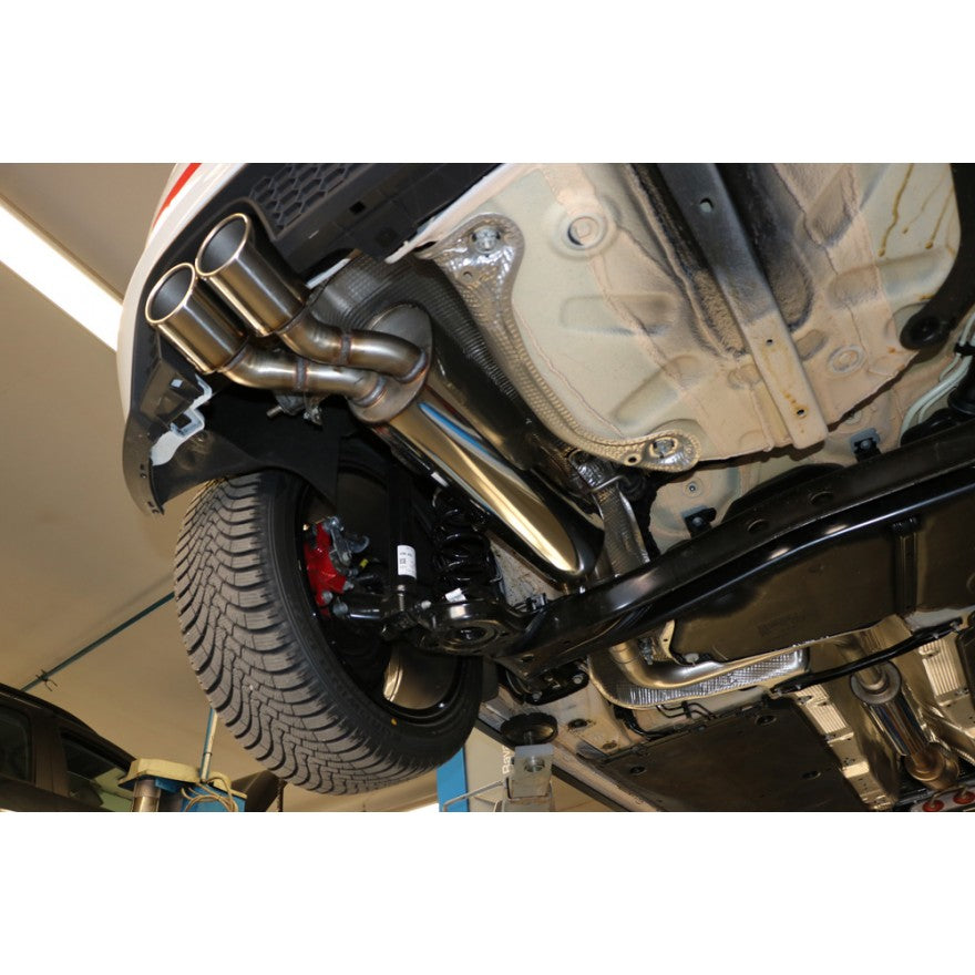 Sportschalldämpfer mit 2 Endrohren 90mm (Typ 16), inkl. (EG-) GENEHMIGUNG!