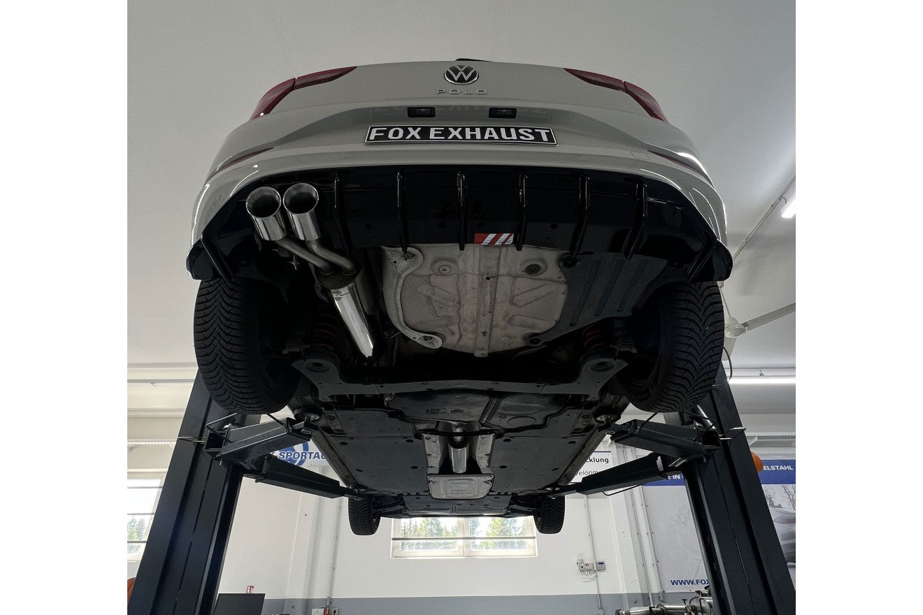 Anlage mit 2 Endrohren 90mm (Typ 25), inkl. (EG-) GENEHMIGUNG!