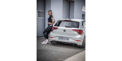 Anlage mit 2 Endrohren 90mm (Typ 25), inkl. (EG-) GENEHMIGUNG!