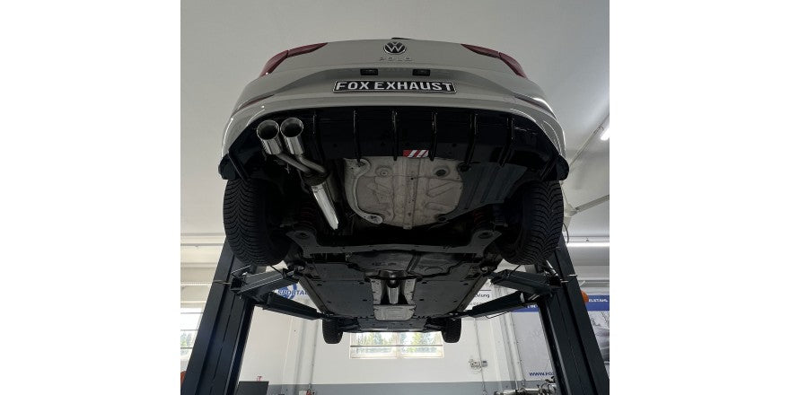 Anlage mit 2 Endrohren 90mm (Typ 25), inkl. (EG-) GENEHMIGUNG!