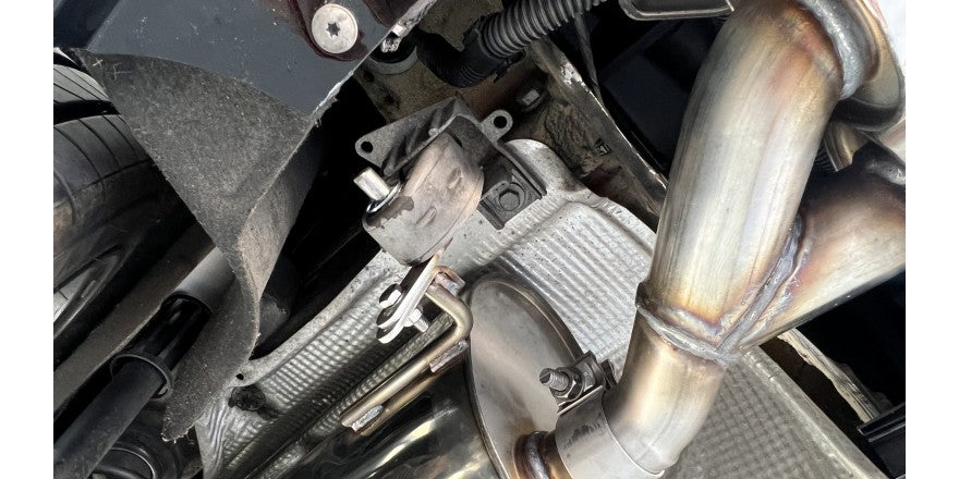 Sportschalldämpfer mit links/rechts je 2 Endrohren 100mm (Typ 25), inkl. (EG-) GENEHMIGUNG!