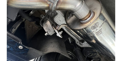 Sportschalldämpfer mit links/rechts je 2 Endrohren 100mm (Typ 25), inkl. (EG-) GENEHMIGUNG!