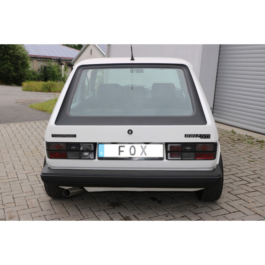 Sportschalldämpfer mit 1 Endrohr 63,5mm (Typ 10), inkl. (EG-) GENEHMIGUNG!