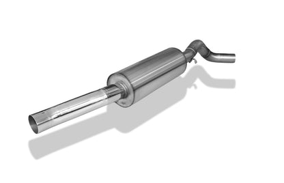 Sportschalldämpfer mit 1 Endrohr 63,5mm (Typ 23), inkl. (EG-) GENEHMIGUNG!