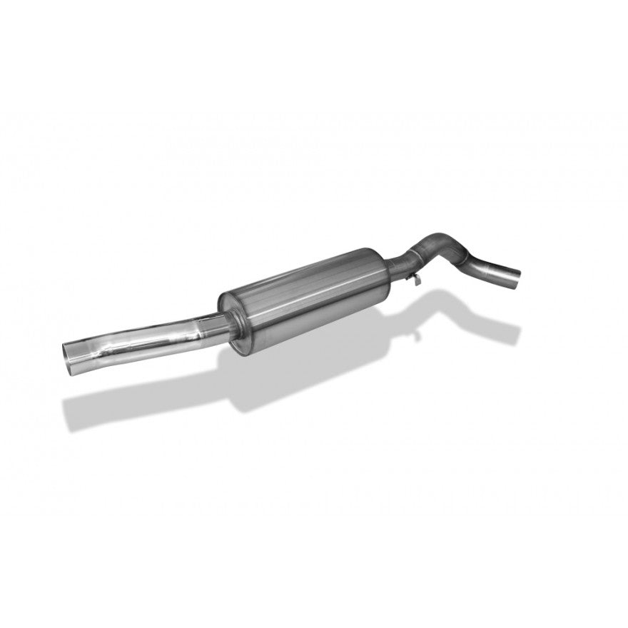 Sportschalldämpfer mit 1 Endrohr 63,5mm (Typ 23), inkl. (EG-) GENEHMIGUNG!