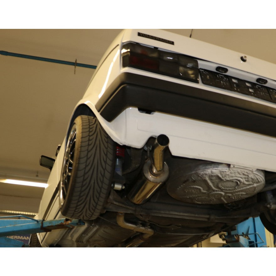 Sportschalldämpfer mit 1 Endrohr 63,5mm (Typ 23), inkl. (EG-) GENEHMIGUNG!