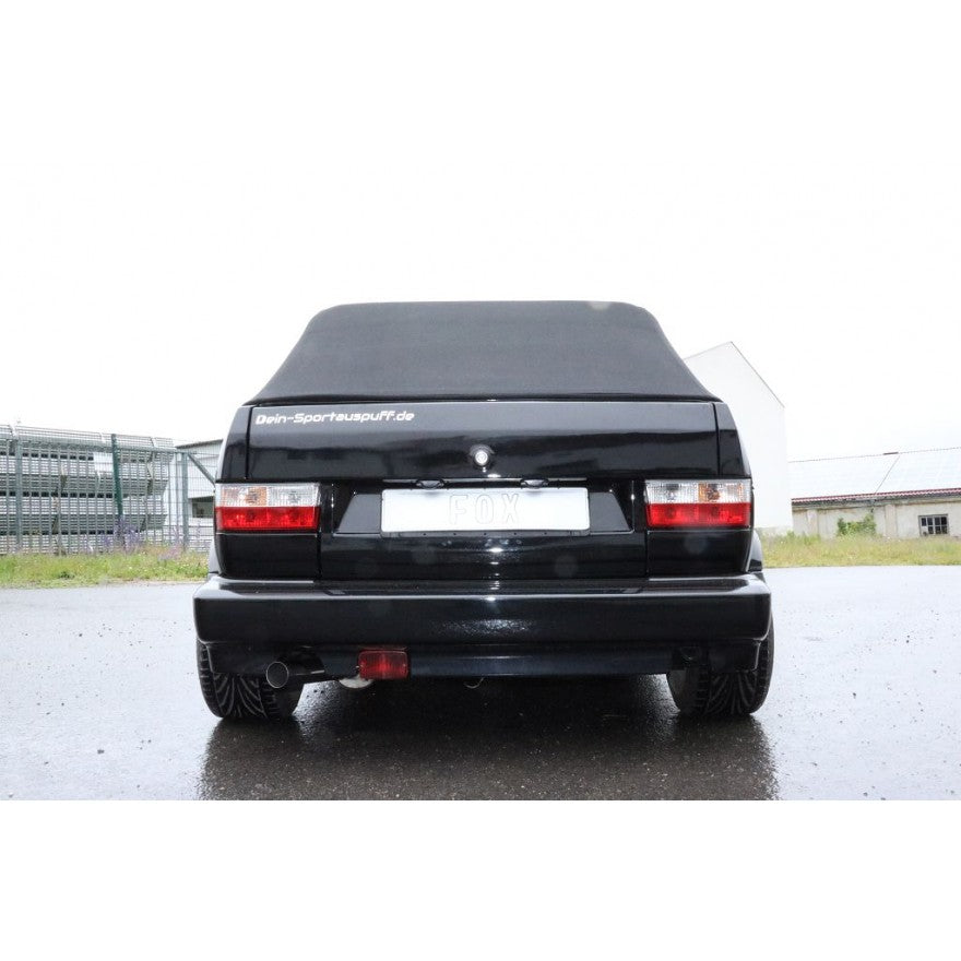 Sportschalldämpfer mit 1 Endrohr 63,5mm (Typ 10), inkl. (EG-) GENEHMIGUNG!