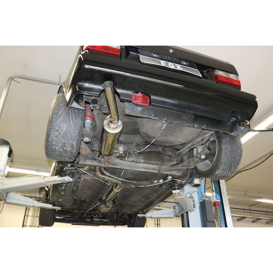 Sportschalldämpfer mit 1 Endrohr 63,5mm (Typ 10), inkl. (EG-) GENEHMIGUNG!