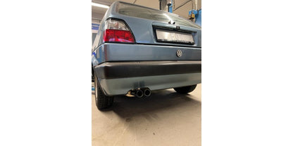 Sportschalldämpfer mit 2 Endrohren 55mm (Typ 10), inkl. (EG-) GENEHMIGUNG!