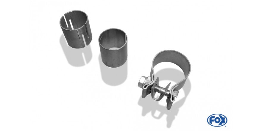 Sportschalldämpfer mit 2 Endrohren 55mm (Typ 10), inkl. (EG-) GENEHMIGUNG!