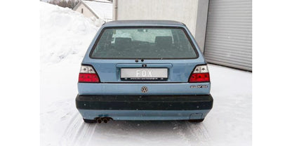 Sportschalldämpfer mit 2 Endrohren 55mm (Typ 14) mit Knick nach links, inkl. (EG-) GENEHMIGUNG!