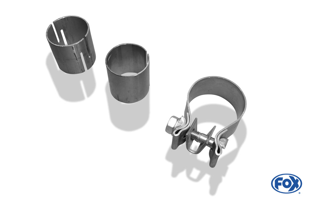 Sportschalldämpfer mit 1 Endrohr 135x80mm (Typ 53), inkl. (EG-) GENEHMIGUNG!