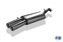 Sportschalldämpfer mit 2 Endrohren 76mm (Typ 13), inkl. (EG-) GENEHMIGUNG!