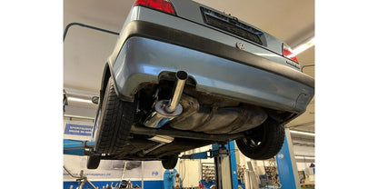 Sportschalldämpfer mit 1 Endrohr 60mm (Typ 10), inkl. (EG-) GENEHMIGUNG!