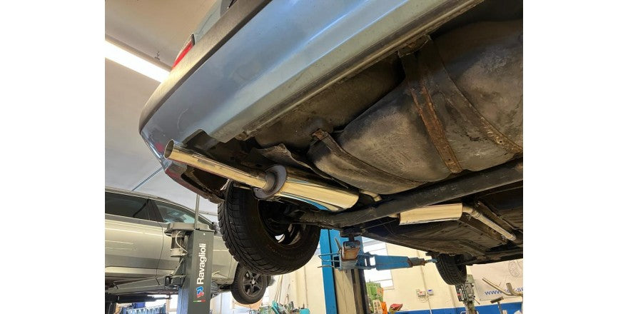 Sportschalldämpfer mit 1 Endrohr 60mm (Typ 10), inkl. (EG-) GENEHMIGUNG!