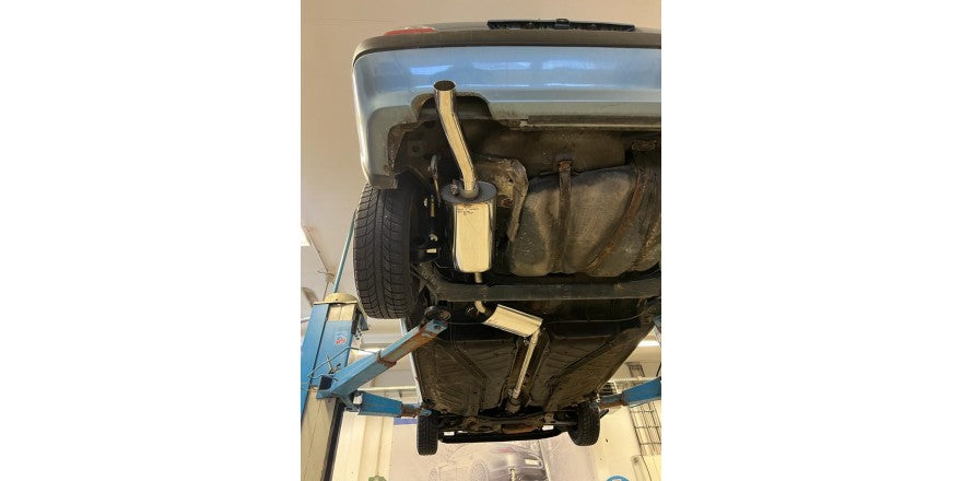 Sportschalldämpfer mit 1 Endrohr 63mm (Typ 23), inkl. (EG-) GENEHMIGUNG!